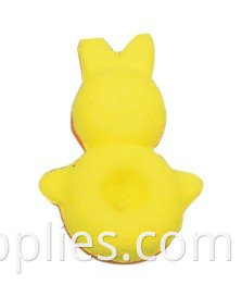 Donut Soft rubber dog chew toy
